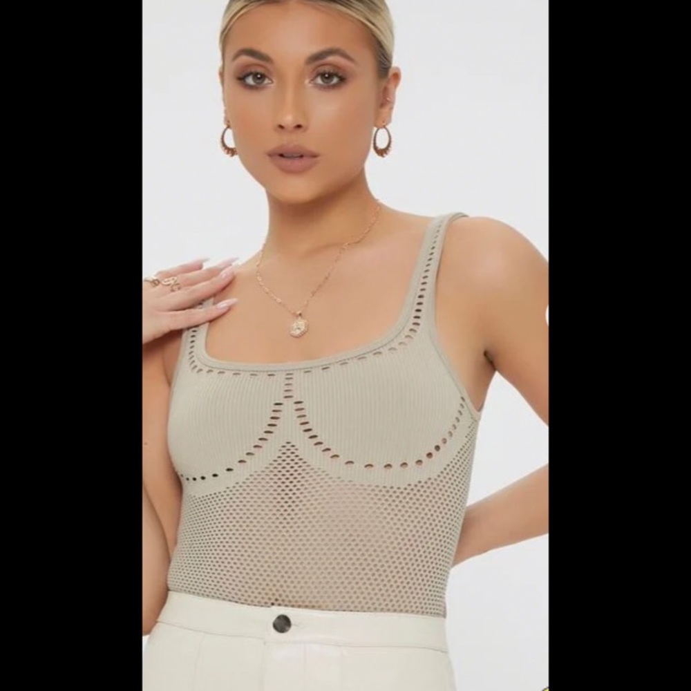 Taupe bodysuit